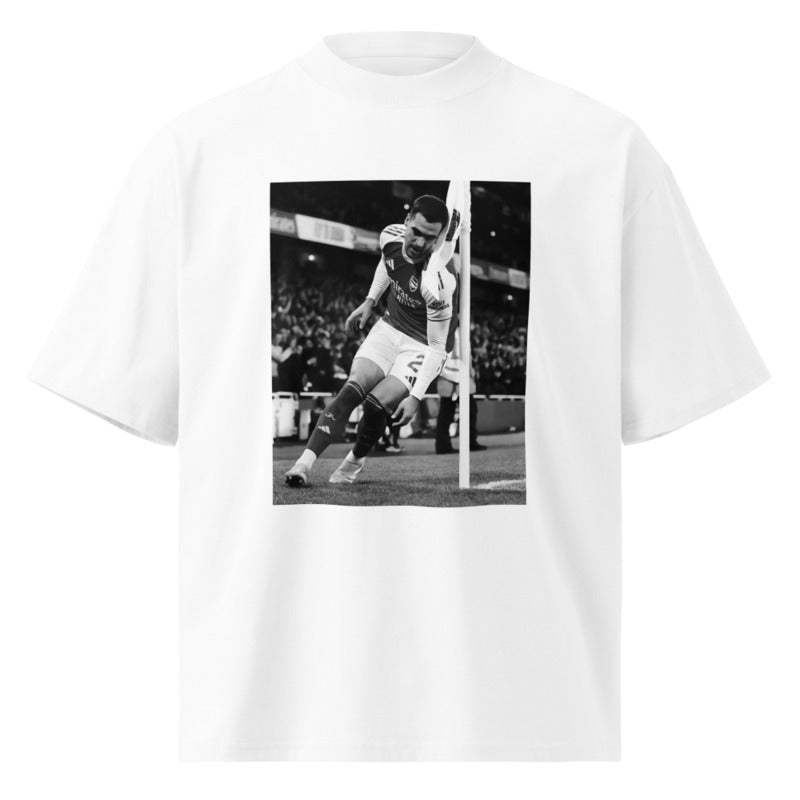 Corner Flag Mono Tee - White