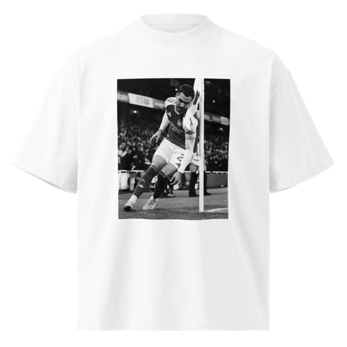 Corner Flag Mono Tee - White
