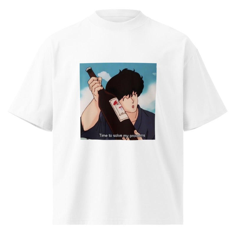 Solve It Tee - White