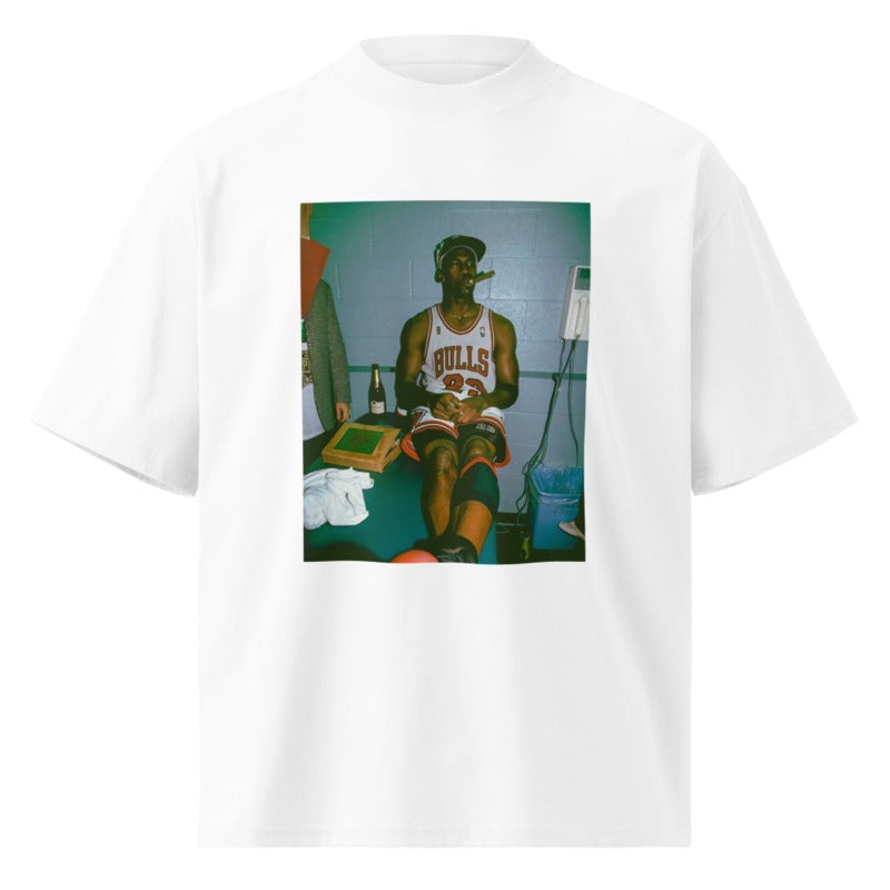 Locker Cigar Tee - White