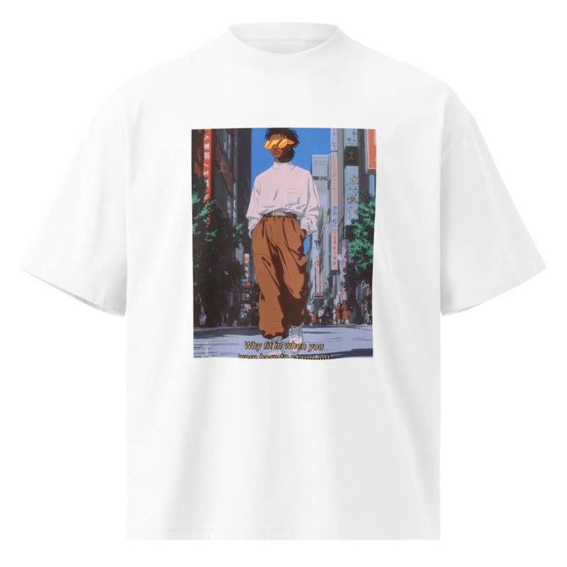 Postcard Tee - White
