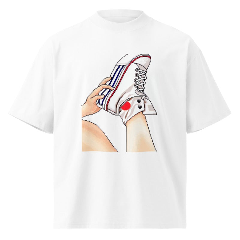 Pixel Kicks Tee - White