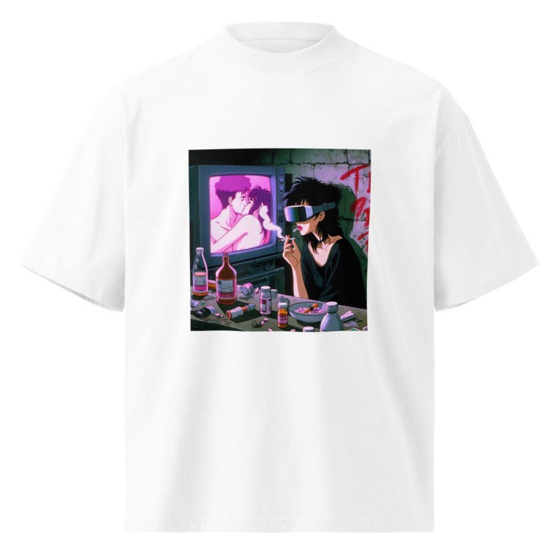 Pill Static Tee - White