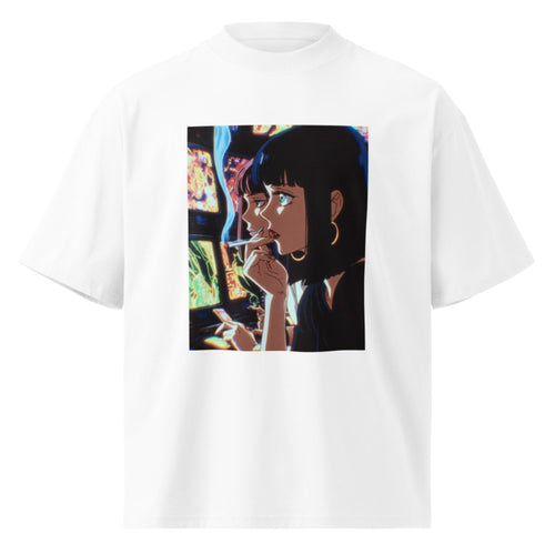 Arcade Smoke Tee - White