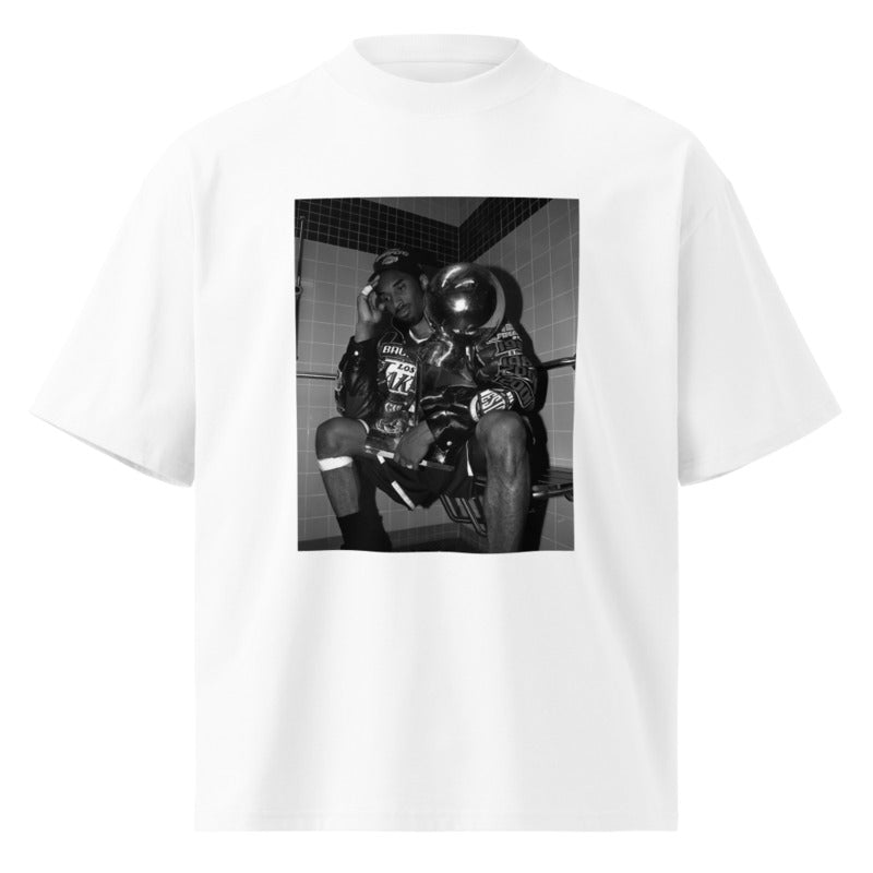 Trophy Bench Mono Tee - White