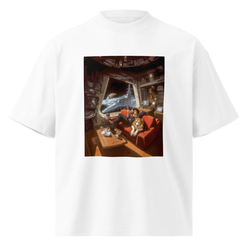 Tall Story Tee - White