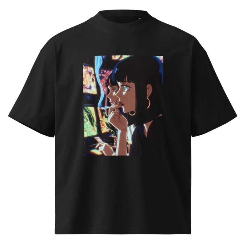 Arcade Smoke Tee - Black