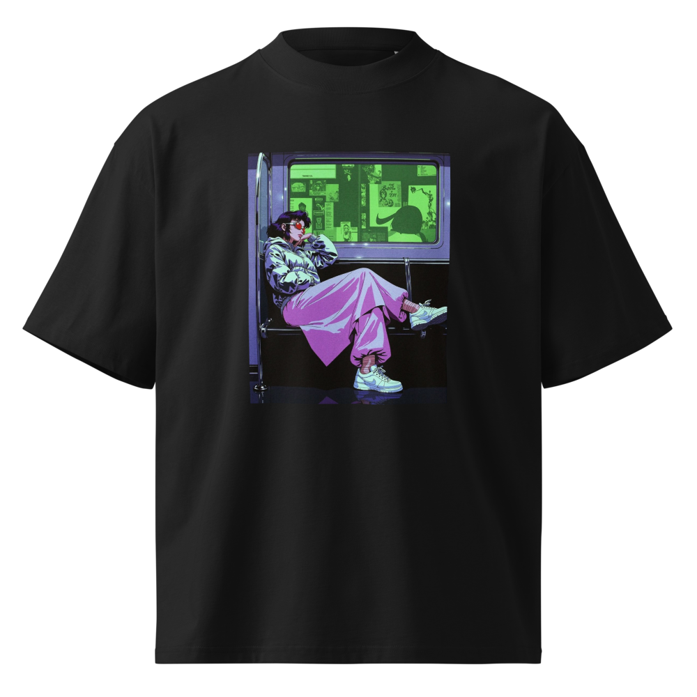 Late Train Tee (Black)