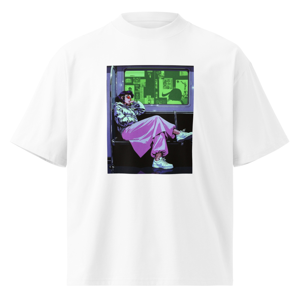 Late Train Tee (White)
